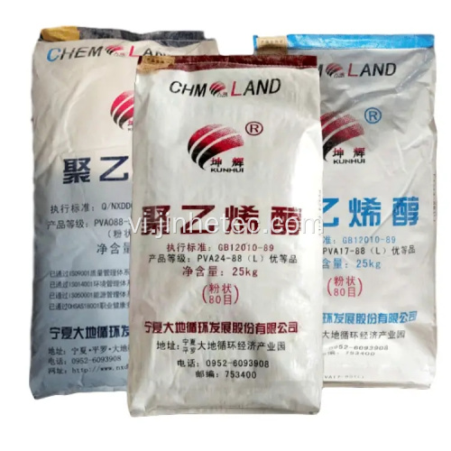 Dadi polyvinyl cồn nhựa PVA cho lớp phủ giấy